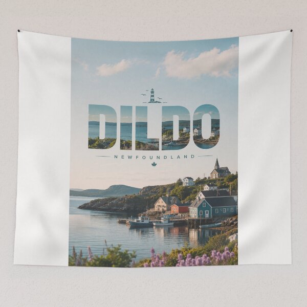 Item preview, Dildo Harbour Coastal Village, Newfoundland and Labrador designed and sold by Places On Earth.