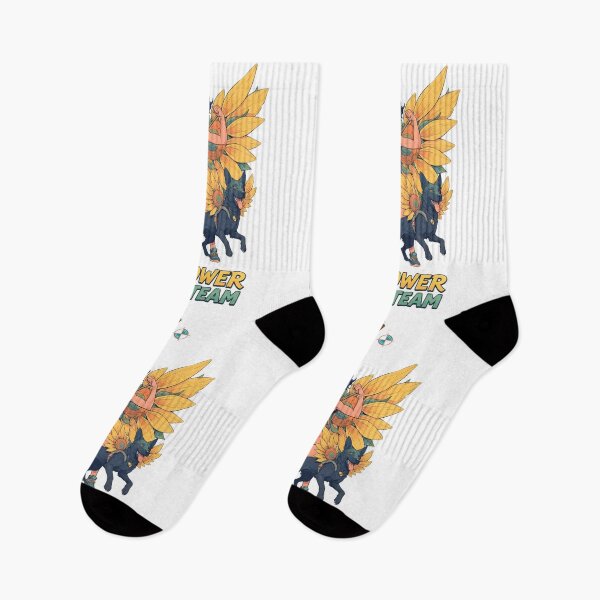 Item preview, Sunflower Power Team - Woman and Dog designed and sold by m-yoga-store.