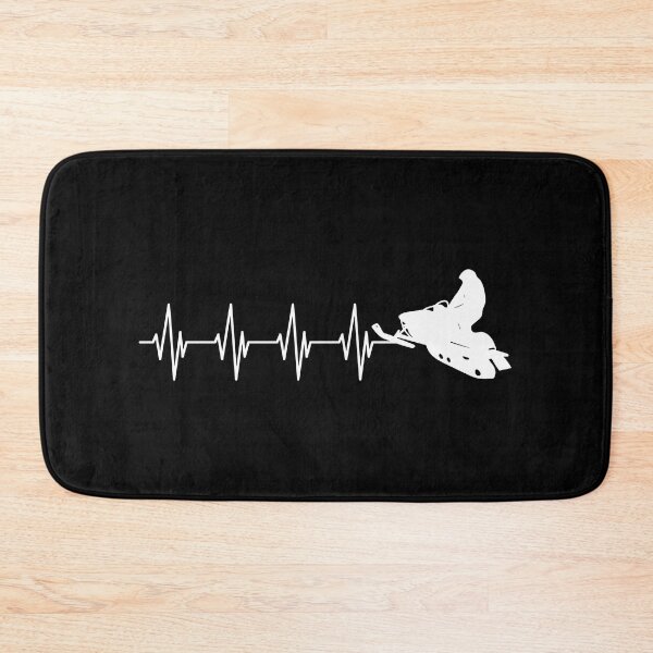 Item preview, Snowmobile Heartbeat Pulse Ride Winter Sport designed and sold by GiaoCalonas.