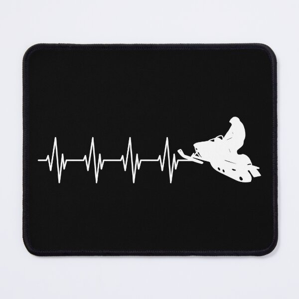 Item preview, Snowmobile Heartbeat Pulse Ride Winter Sport designed and sold by GiaoCalonas.