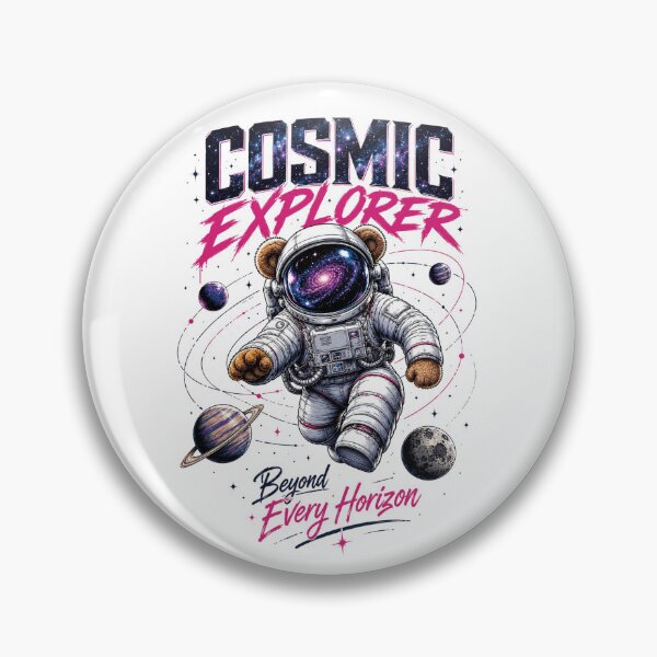 Item preview, Cosmic Explorer Astronaut Bear designed and sold by the-dovlat.