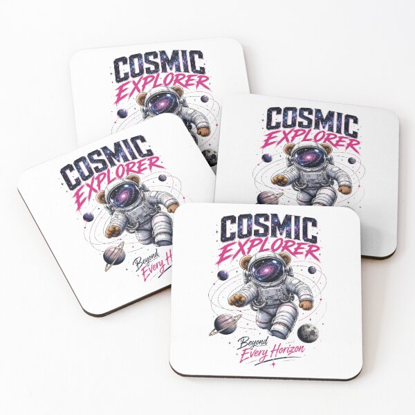 Item preview, Cosmic Explorer Astronaut Bear designed and sold by the-dovlat.