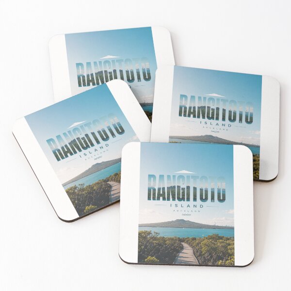 Item preview, Rangitoto Island Volcanic Landscape, Auckland New Zealand designed and sold by Places On Earth.