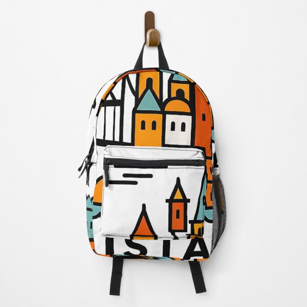 Item preview, Istanbul Turkey Travel Souvenir - Galata Tower & Hagia Sophia Cats Art designed and sold by OzzFrequency.