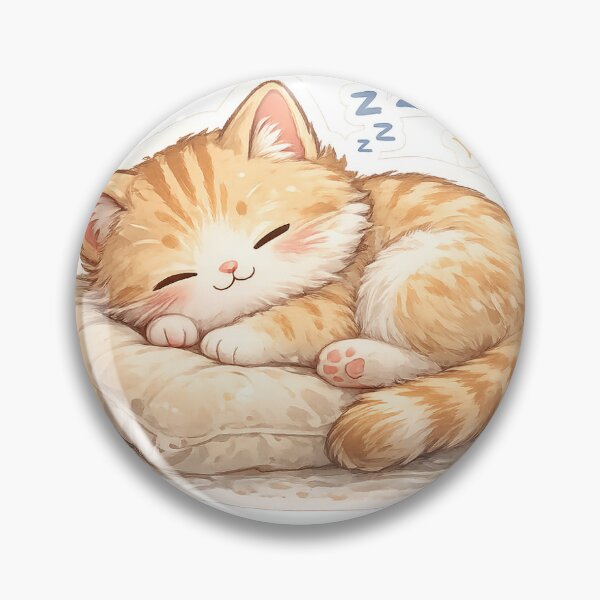 Item preview, Cute sleepy cat designed and sold by harshartsz.