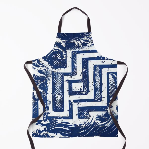Item preview, Cobalt Wave Labyrinth designed and sold by ONYX Pixee.