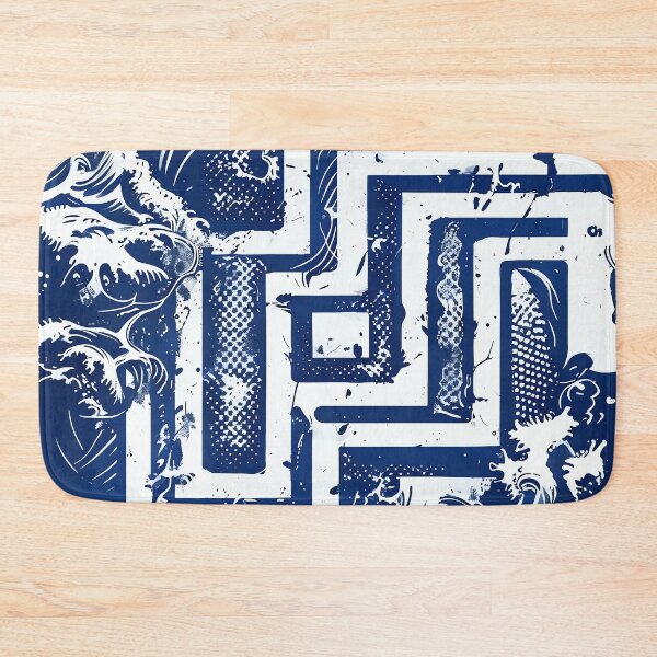 Item preview, Cobalt Wave Labyrinth designed and sold by ONYX Pixee.