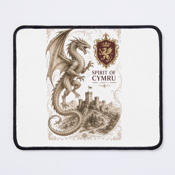 Item preview, Welsh Dragon Wales. designed and sold by thewandswant.