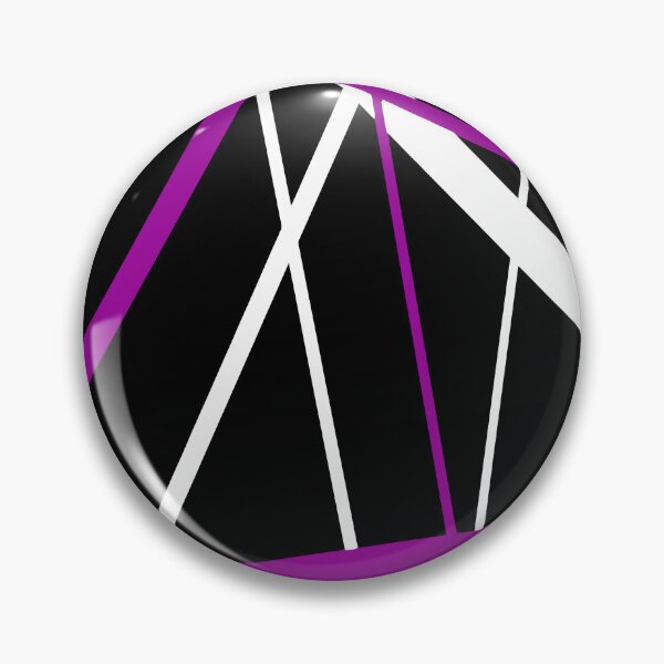 Item preview, Bold Purple-Pink Diagonal Lines White Accents designed and sold by taiche.