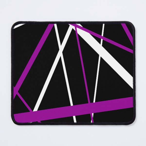Item preview, Bold Purple-Pink Diagonal Lines White Accents designed and sold by taiche.