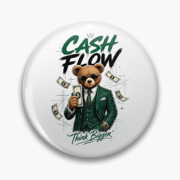 Item preview, Cash Flow Bear Wealth Mindset designed and sold by the-dovlat.