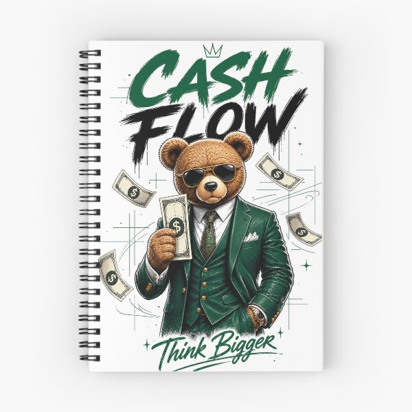 Item preview, Cash Flow Bear Wealth Mindset designed and sold by the-dovlat.