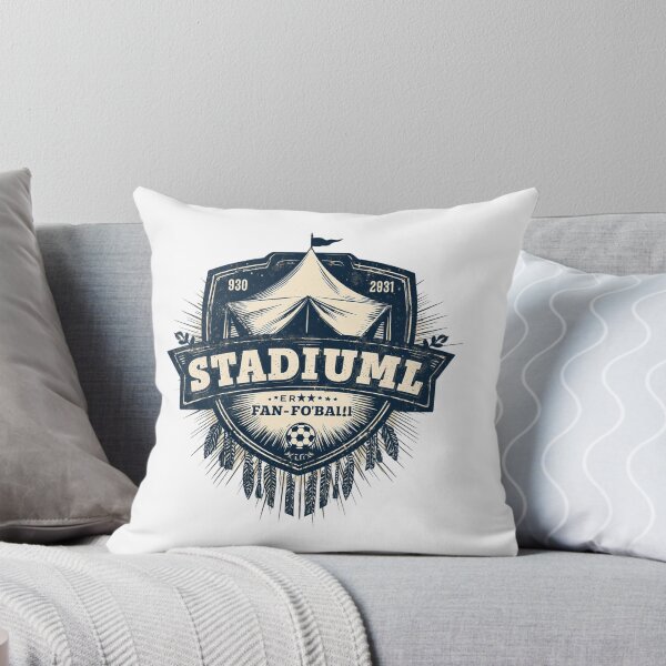 Item preview, Vintage Football Fan Scarf Stadium Nostalgic Retro designed and sold by Everyday Motif.