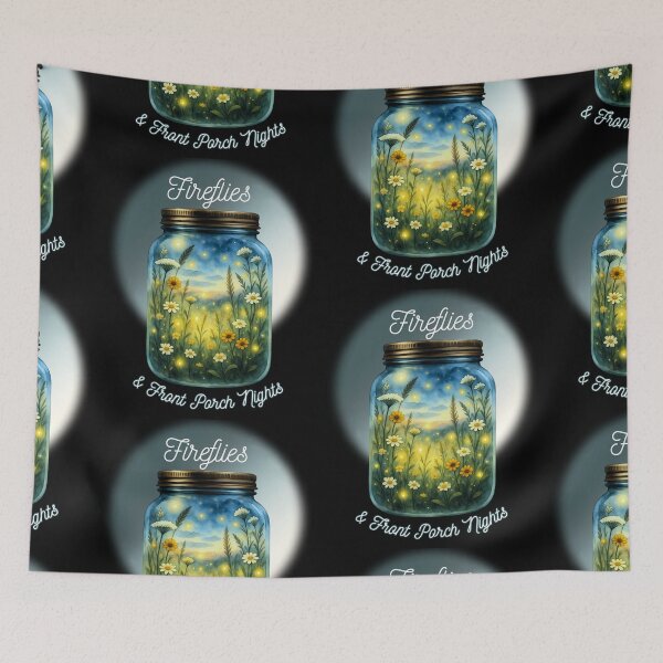 Item preview, Fireflies and Front Porch Nights designed and sold by tellia-kallisto.
