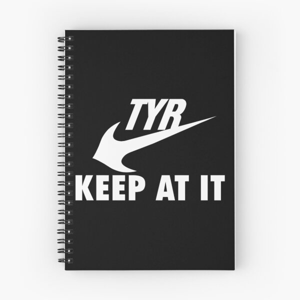 Item preview, Tyr Keep At It Parody Logo designed and sold by JayvionIb.
