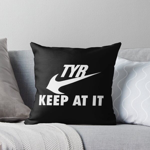 Item preview, Tyr Keep At It Parody Logo designed and sold by JayvionIb.