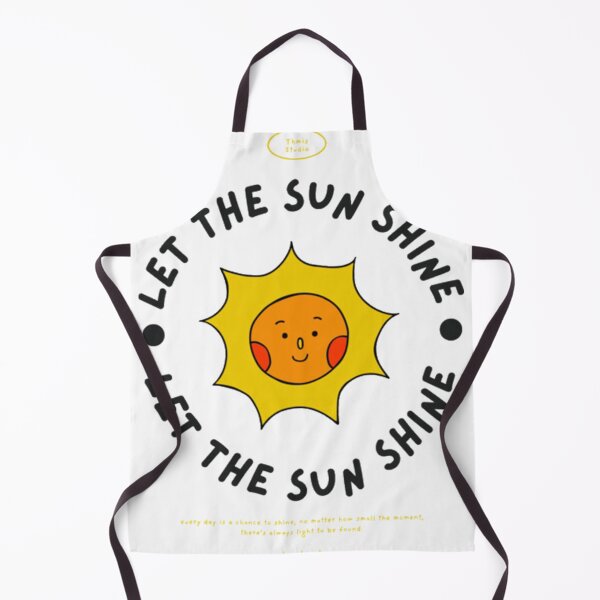 Item preview, Let The Sun Shine – Cute Positive Vibes Illustration  designed and sold by larajoyceStudio.