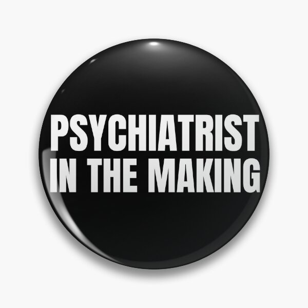 Item preview, Psychiatrist in the Making (in Black) designed and sold by HyperfixationStation.