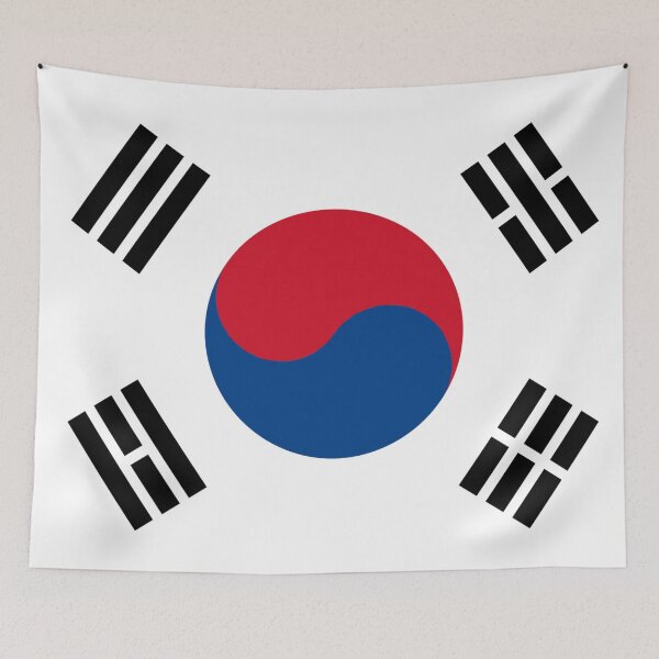 Item preview, South Korean Flag- Show your love for South Korea! designed and sold by AlaskaExtreme.