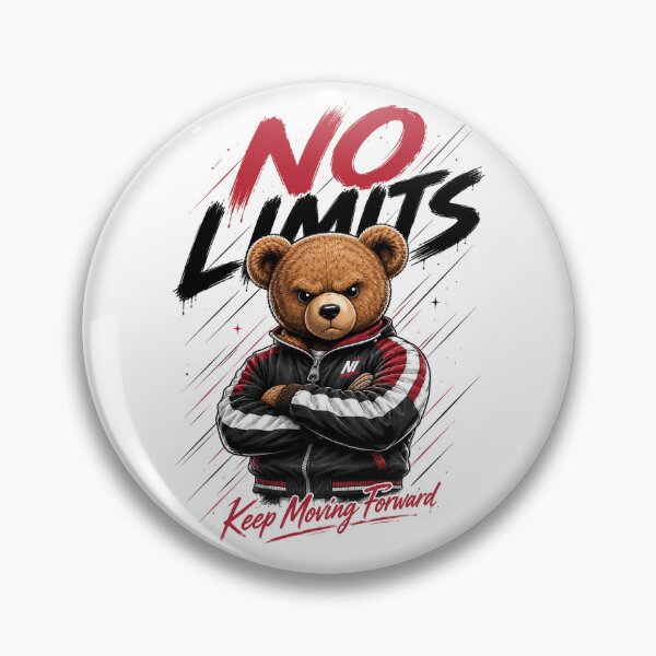 Item preview, No Limits Bear Keep Moving Forward designed and sold by the-dovlat.