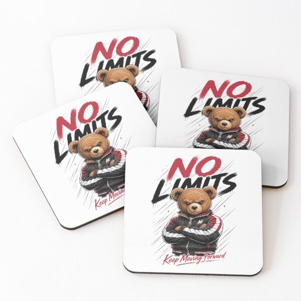 Item preview, No Limits Bear Keep Moving Forward designed and sold by the-dovlat.