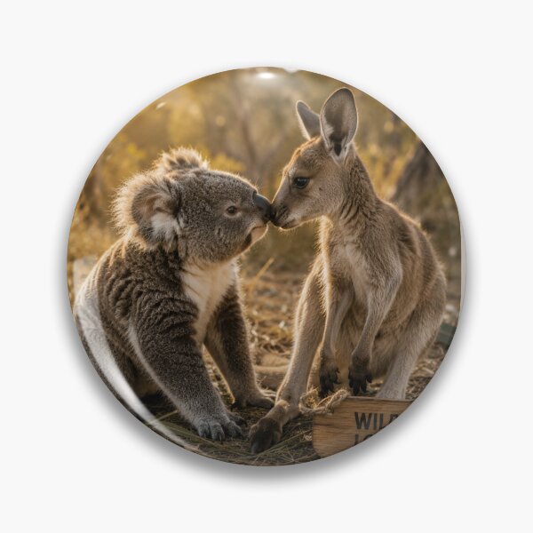 Item preview, Wild Love Koala Kangaroo Australian Wildlife designed and sold by BagFactoryUK.