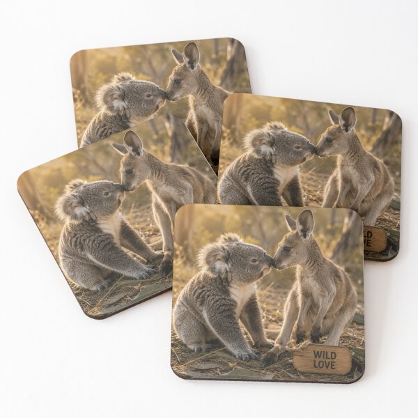 Item preview, Wild Love Koala Kangaroo Australian Wildlife designed and sold by BagFactoryUK.