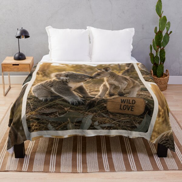 Item preview, Wild Love Koala Kangaroo Australian Wildlife designed and sold by BagFactoryUK.