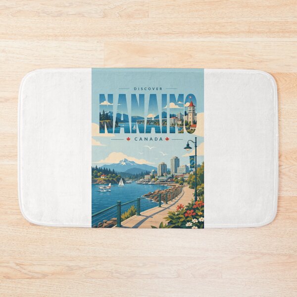 Item preview, Nanaimo Harbour Waterfront, Vancouver Island British Columbia designed and sold by Places On Earth.