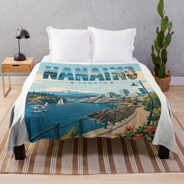 Item preview, Nanaimo Harbour Waterfront, Vancouver Island British Columbia designed and sold by Places On Earth.