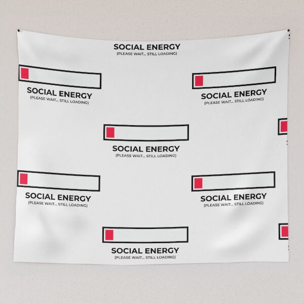 Item preview, Introvert Awaiting Recharging Bar designed and sold by FrankOliver.