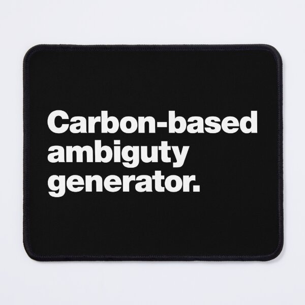 Item preview, Carbon-based ambiguity generator. designed and sold by chestify.