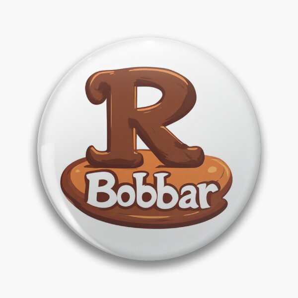 Item preview, R Bobbar joke logo designed and sold by IanBakerToons.