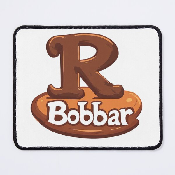 Item preview, R Bobbar joke logo designed and sold by IanBakerToons.