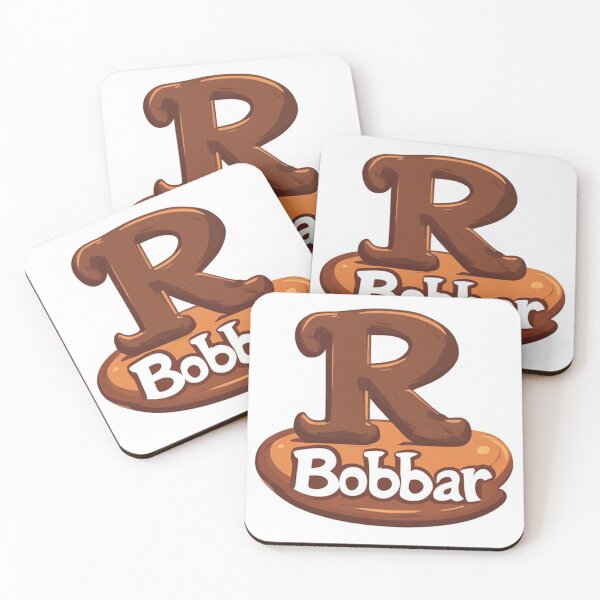 Item preview, R Bobbar joke logo designed and sold by IanBakerToons.