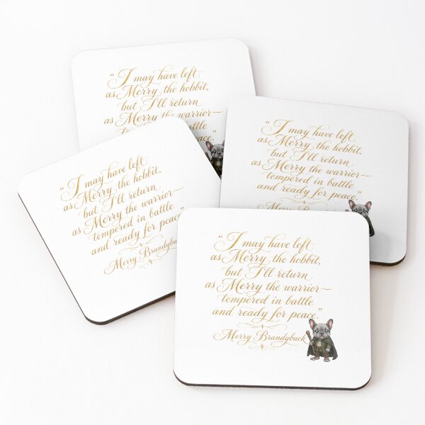 Item preview, Merry Brandybuck French Bulldog – Hobbit Warrior designed and sold by ArtisticDesignsbyLinda.