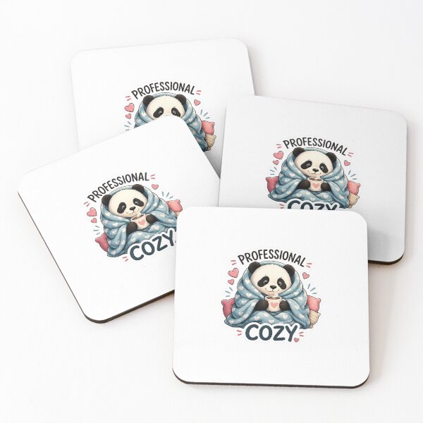 Item preview, Cozy Panda Sticker designed and sold by Raj Studio.