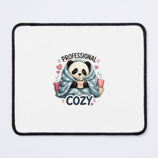 Item preview, Cozy Panda Sticker designed and sold by Raj Studio.