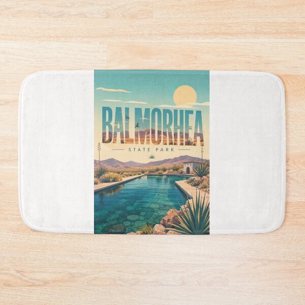 Item preview, Balmorhea State Park Desert Oasis, Texas designed and sold by Places On Earth.