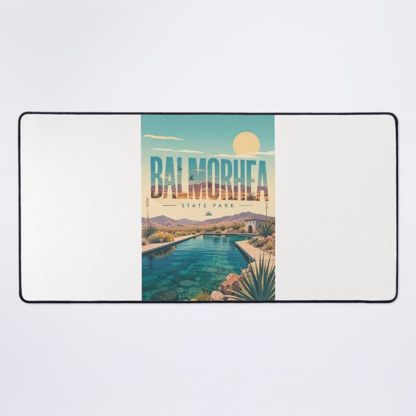 Item preview, Balmorhea State Park Desert Oasis, Texas designed and sold by Places On Earth.