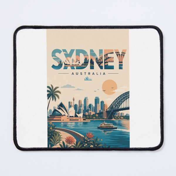 Item preview, Sydney Harbour, Sydney Opera House and Harbour Bridge Australia designed and sold by Places On Earth.