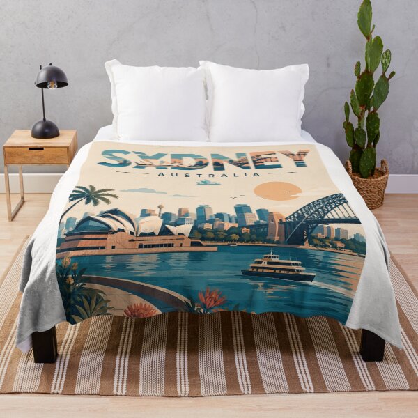 Item preview, Sydney Harbour, Sydney Opera House and Harbour Bridge Australia designed and sold by Places On Earth.