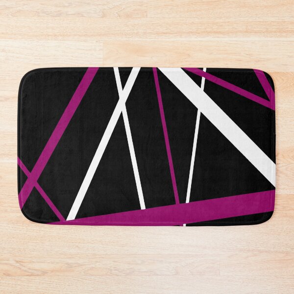 Item preview, Bold Pink Diagonal Lines White Accents designed and sold by taiche.