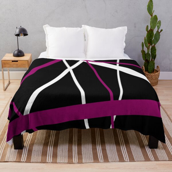 Item preview, Bold Pink Diagonal Lines White Accents designed and sold by taiche.