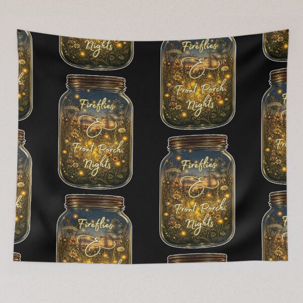 Item preview, Fireflies and Front Porch Nights designed and sold by tellia-kallisto.