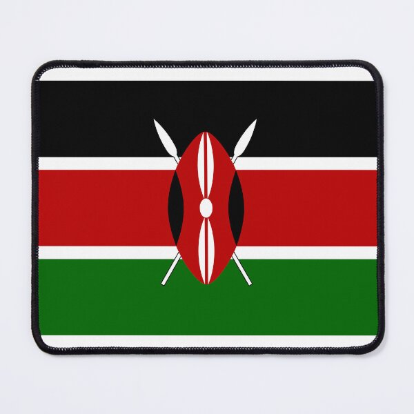 Item preview, Kenyan Flag- Show your love for Kenya! designed and sold by AlaskaExtreme.