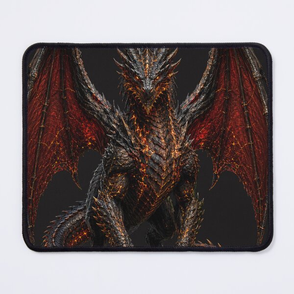 Item preview, Obsidian Inferno Dragon designed and sold by Nesaith.