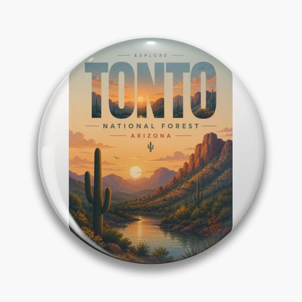 Item preview, Tonto National Forest Sonoran Desert Landscape, Arizona designed and sold by Places On Earth.