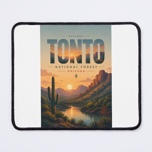 Item preview, Tonto National Forest Sonoran Desert Landscape, Arizona designed and sold by Places On Earth.