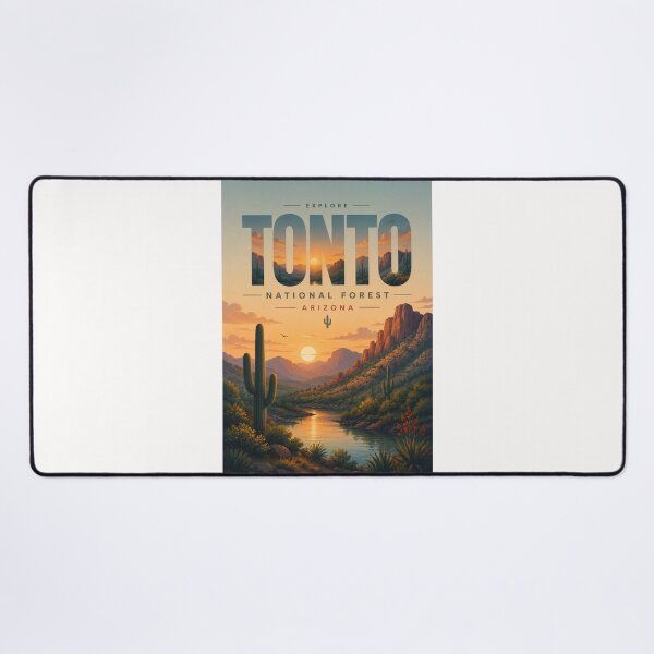 Item preview, Tonto National Forest Sonoran Desert Landscape, Arizona designed and sold by Places On Earth.